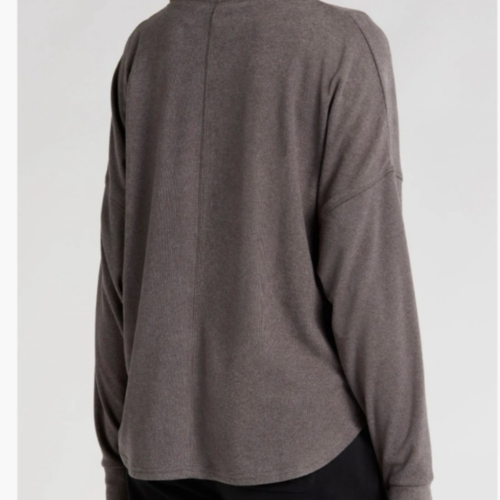 Varley Rainer Roll neck brushed rib turtleneck top size XS - Picture 12 of 12